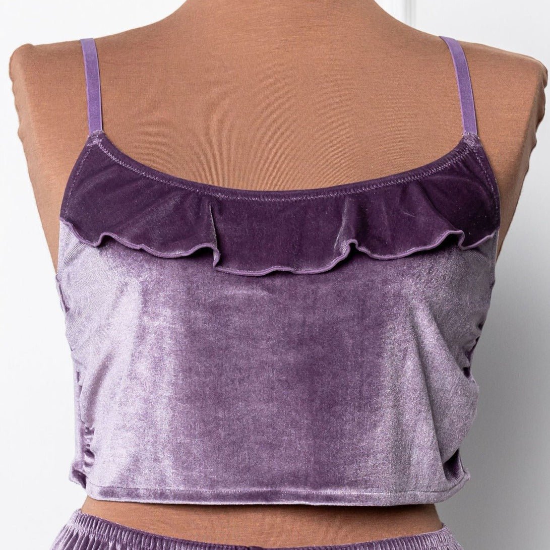 Strappy Wrap Bralette - Lavender Haze