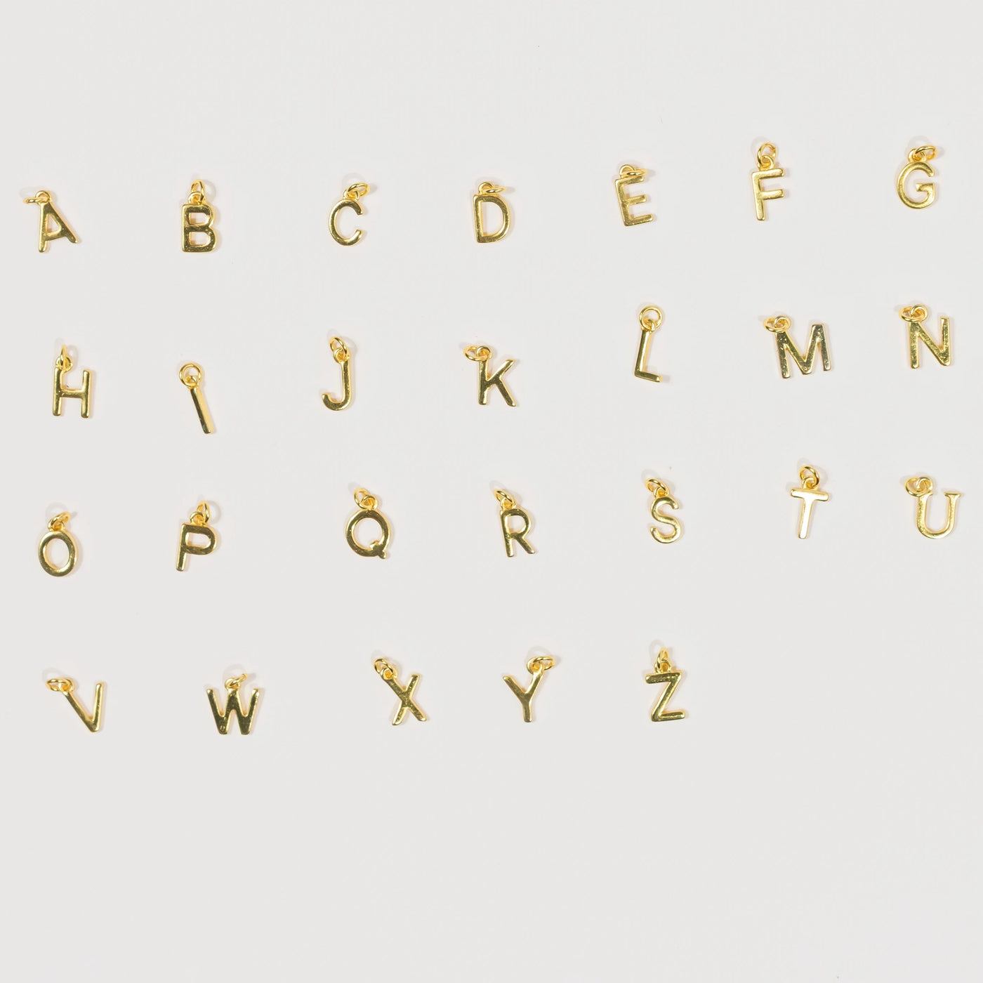 initial lingerie charm