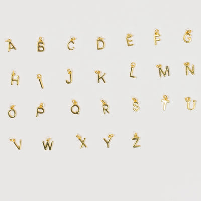 initial lingerie charm