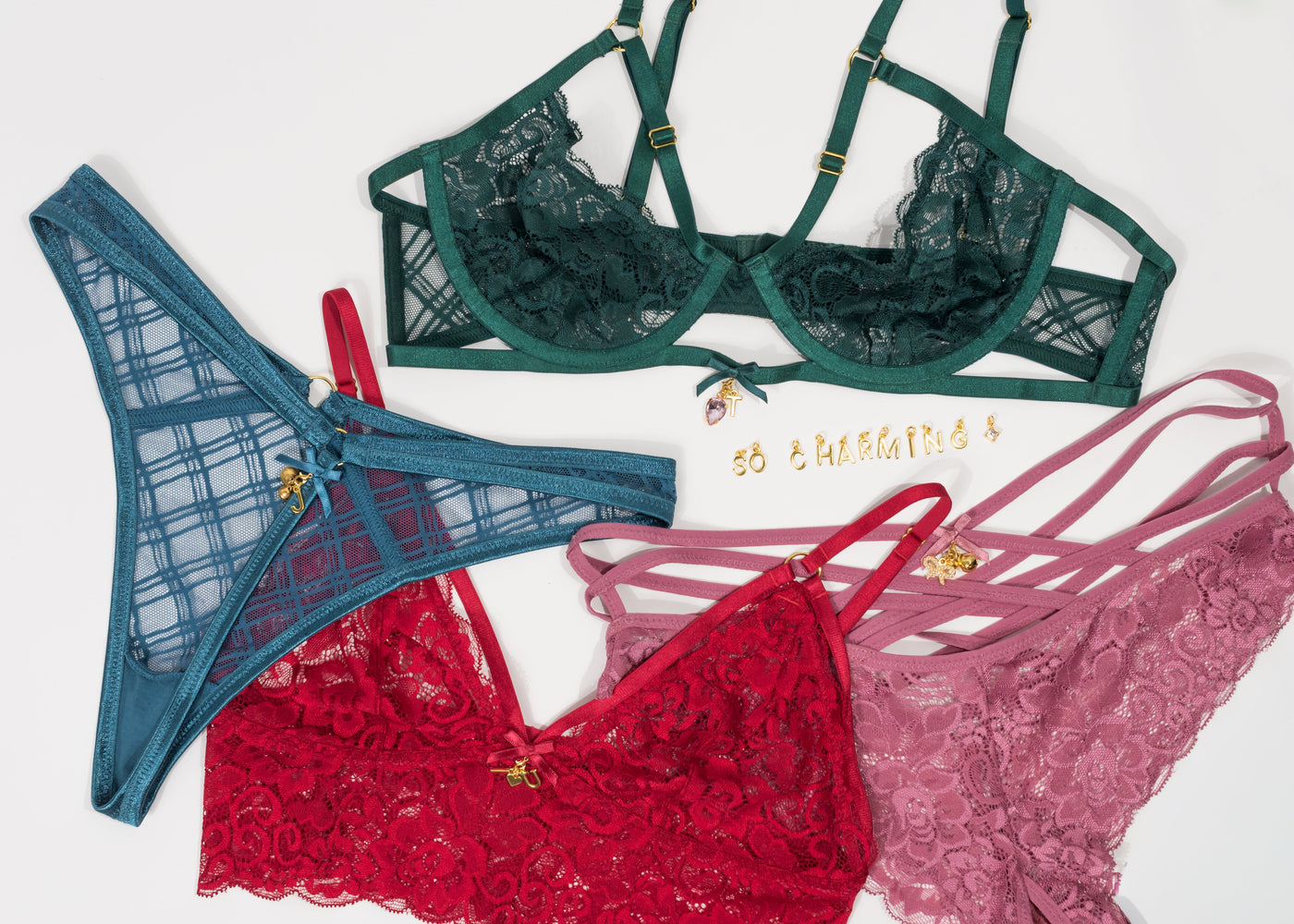 Initial Lingerie Charm