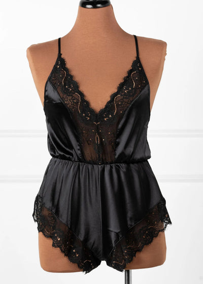 Cops & Robbers Roleplay Romper - Black