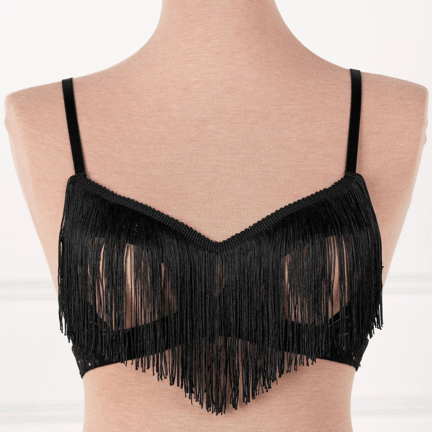 Not My First Rodeo Roleplay Cupless Bralette - Black