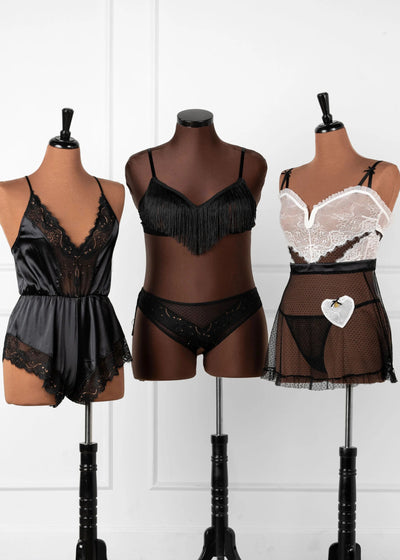 Not my First Rodeo Roleplay Crotchless Panty - Black