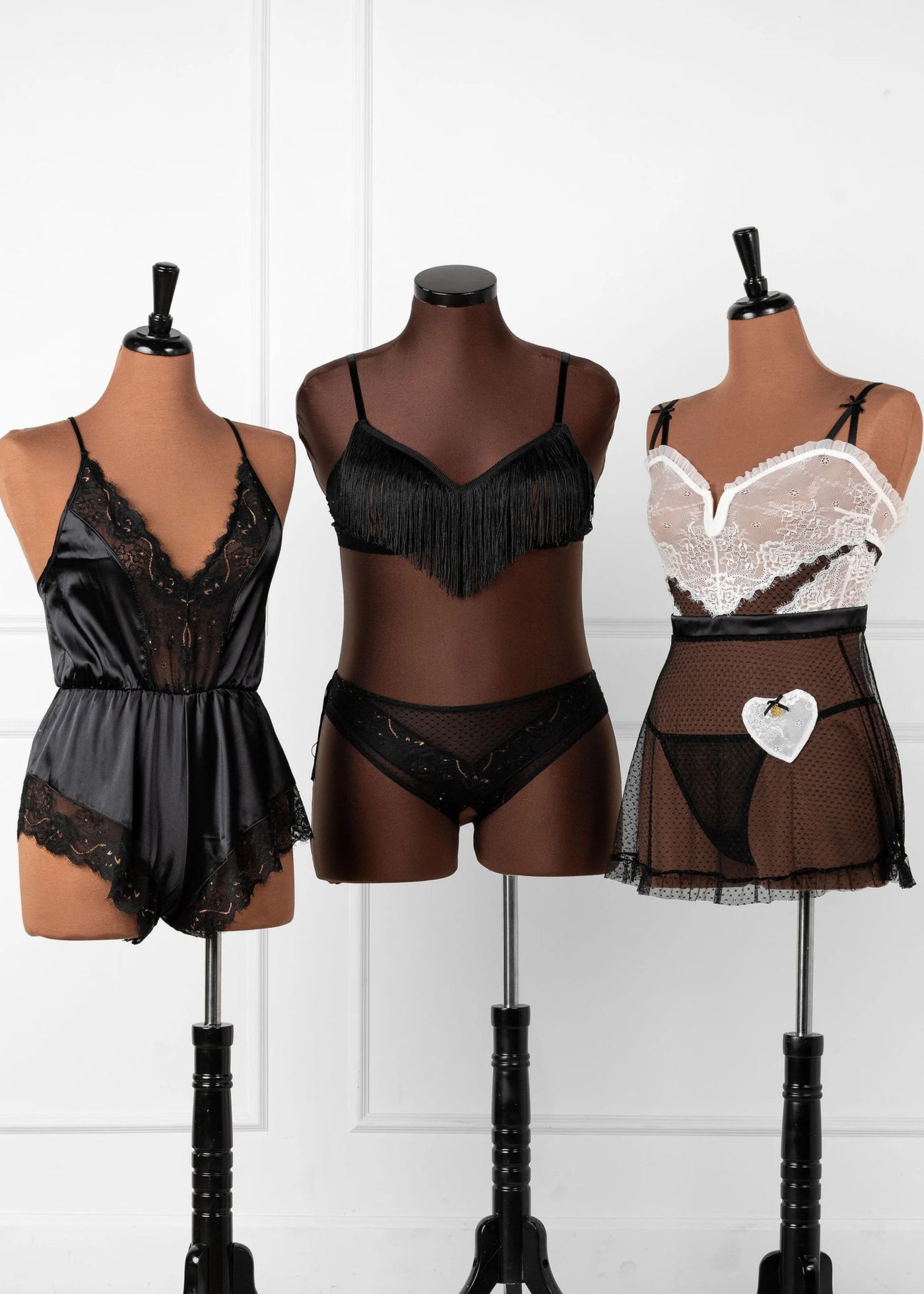 Not My First Rodeo Roleplay Cupless Bralette - Black