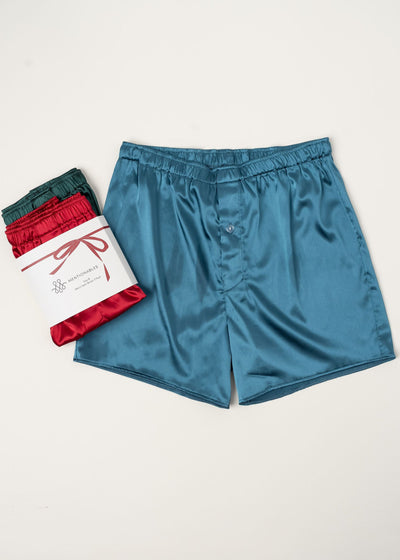 Men's Satin Boxers - Gift Pack