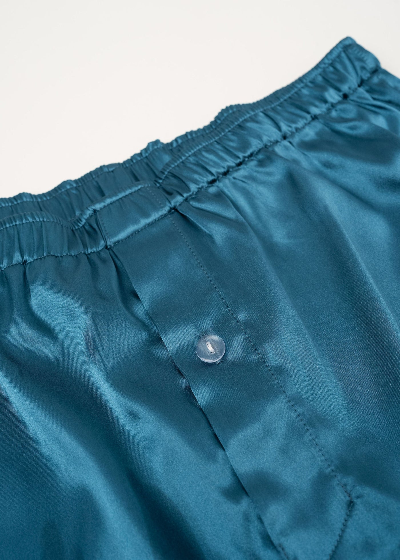 Men's Satin Boxer - Retro Blue