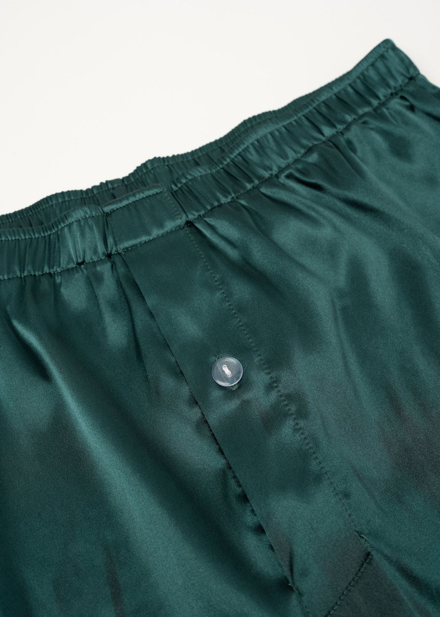 Men's Satin Boxer - Alps Green