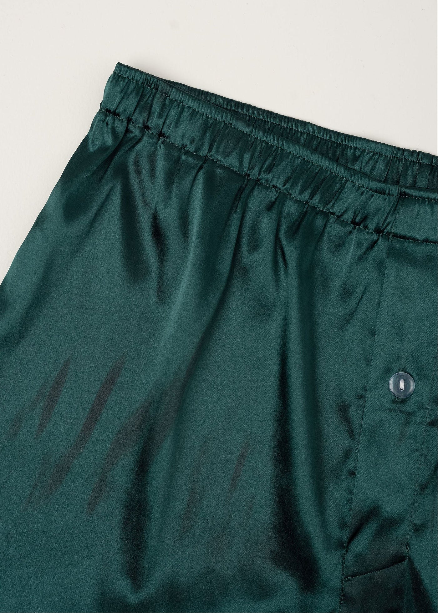 Men's Satin Boxer - Alps Green