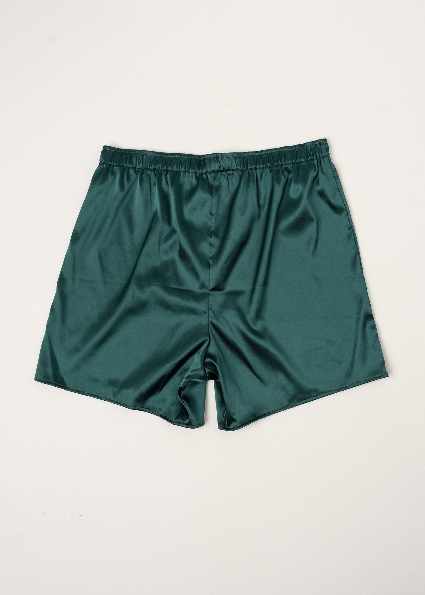 Men's Satin Boxer - Alps Green