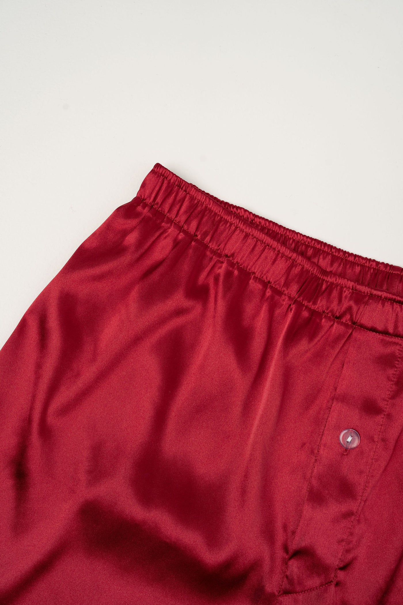 Men's Satin Boxer - Red