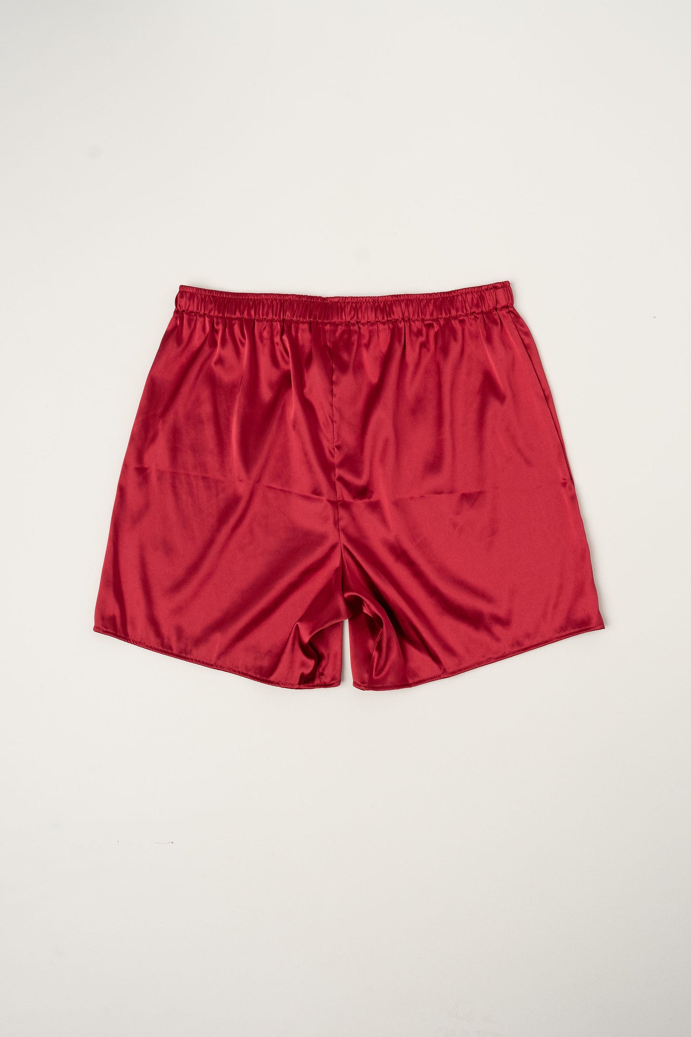 Men's Satin Boxer - Red