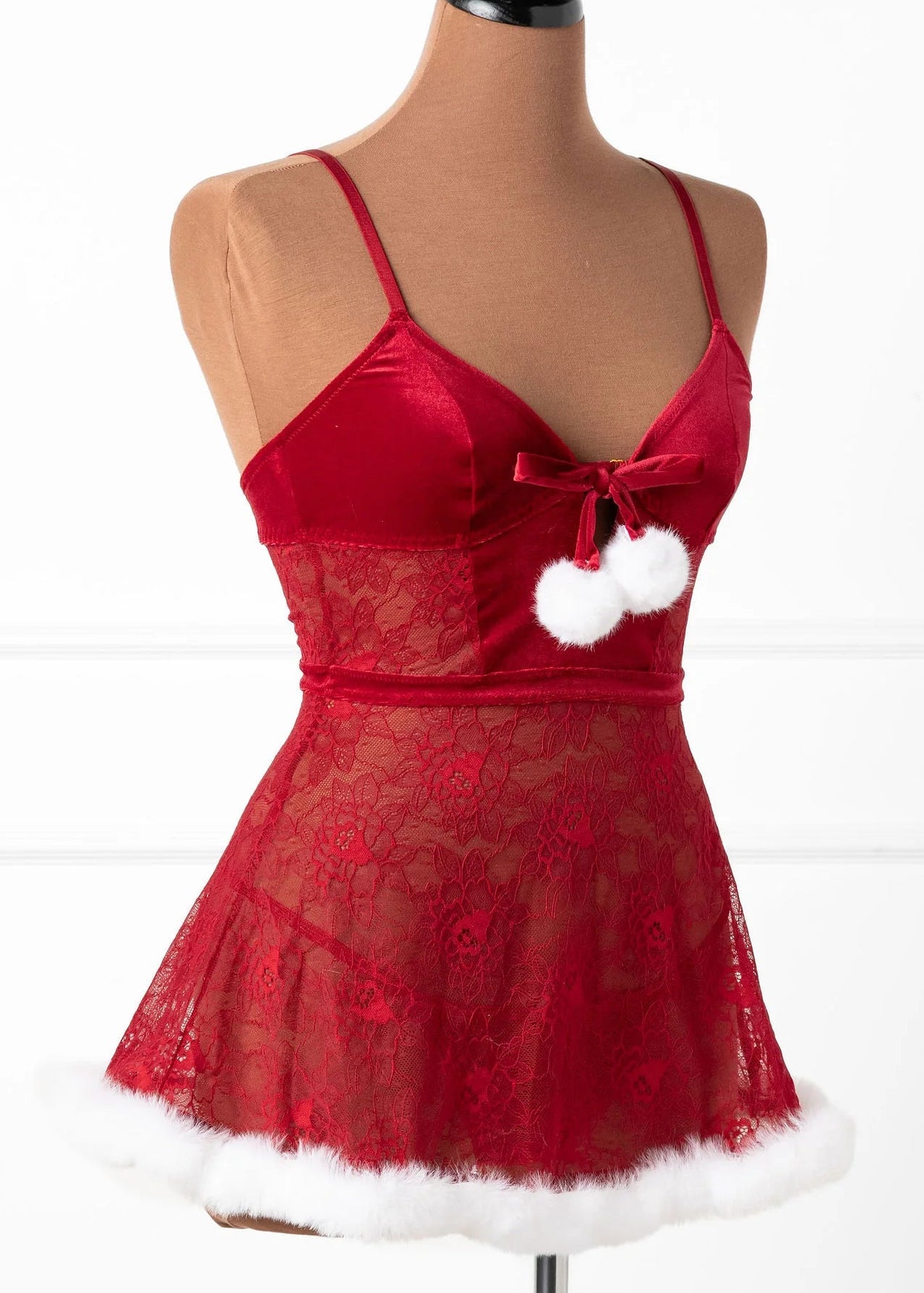 Lace & Velvet Babydoll