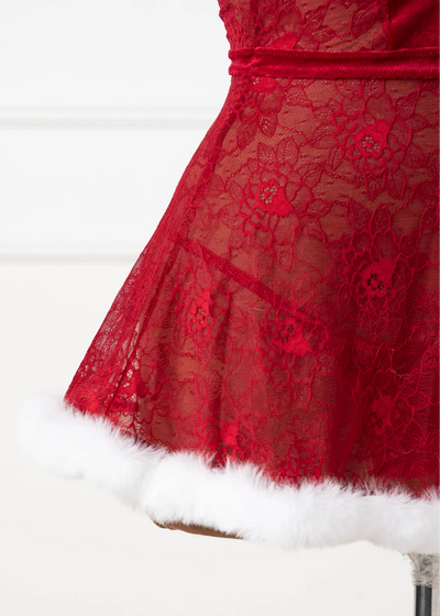 Lace & Velvet Babydoll