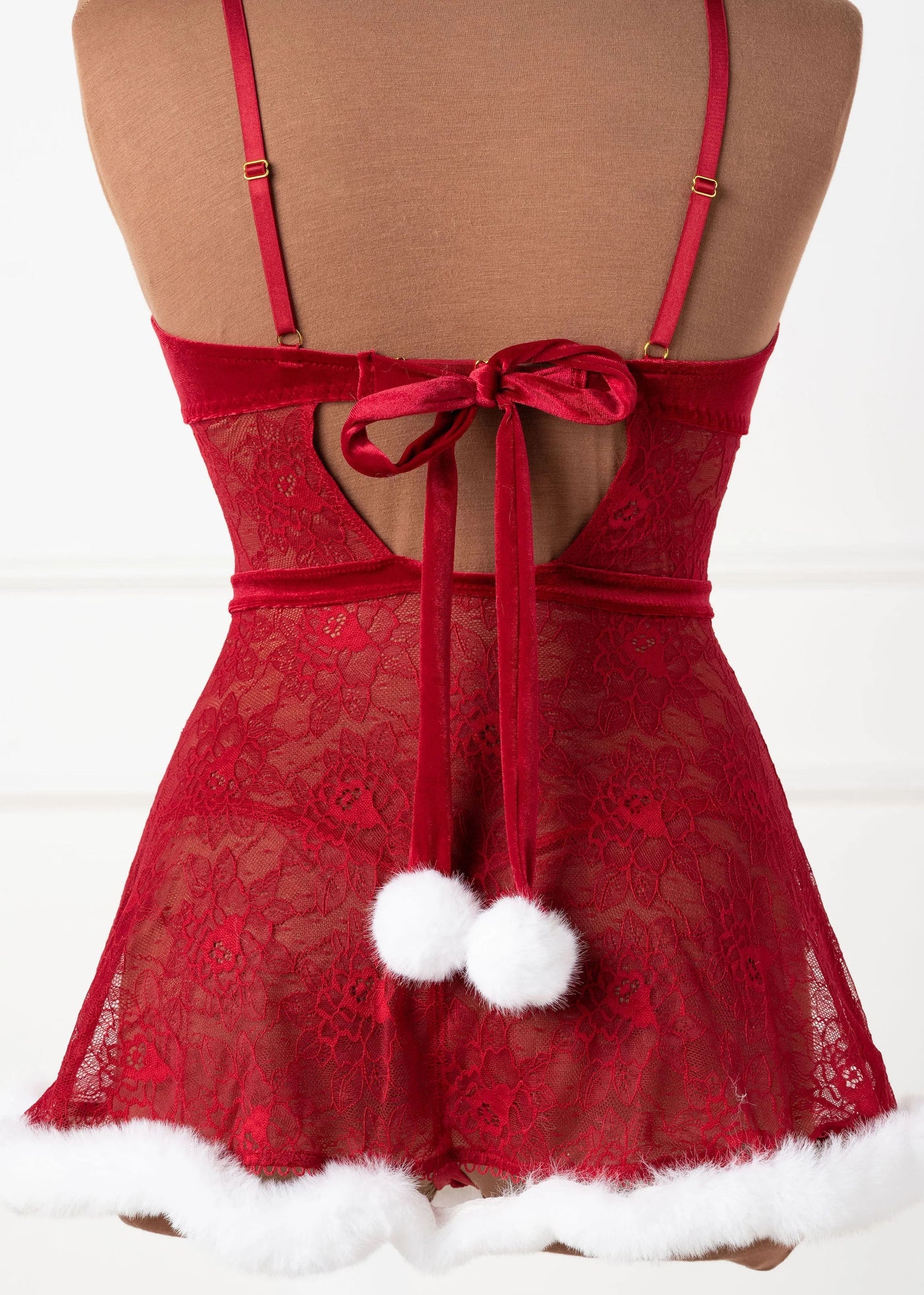 Lace & Velvet Babydoll