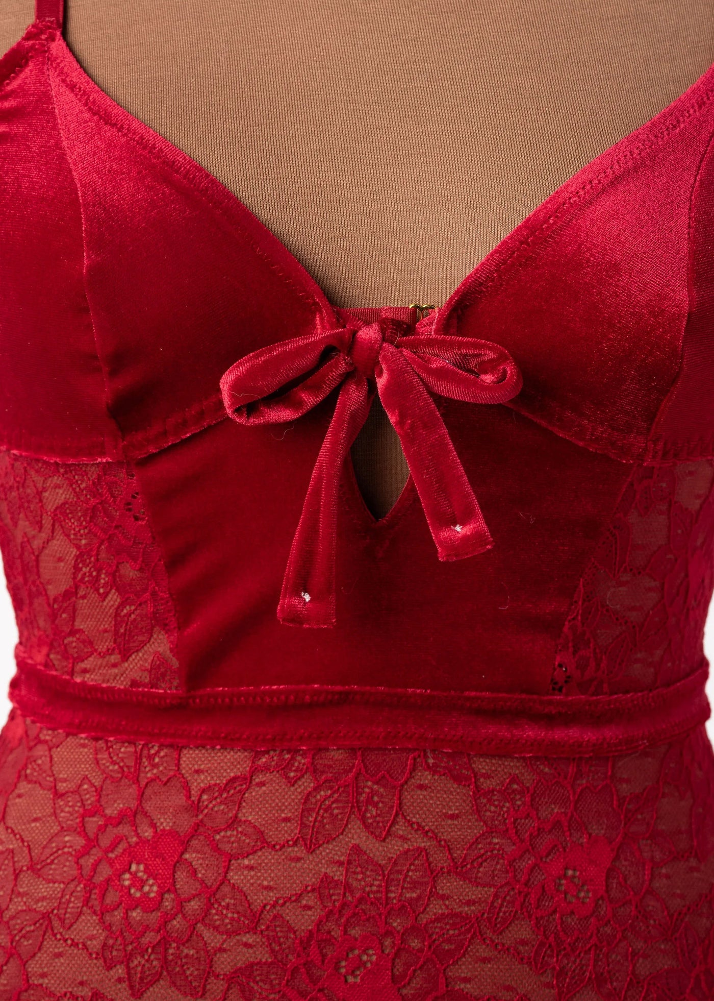 Lace & Velvet Babydoll
