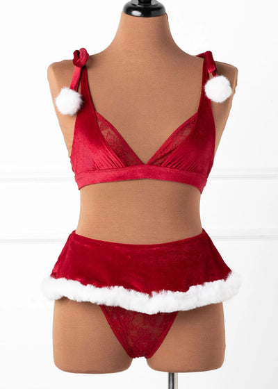 Velvet & Lace Bralette