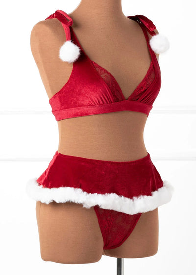 Velvet & Lace Bralette