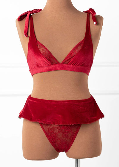 Velvet & Lace Cheeky Panty