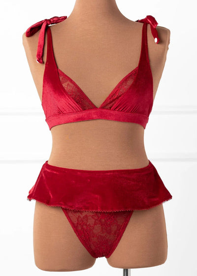 Velvet & Lace Bralette