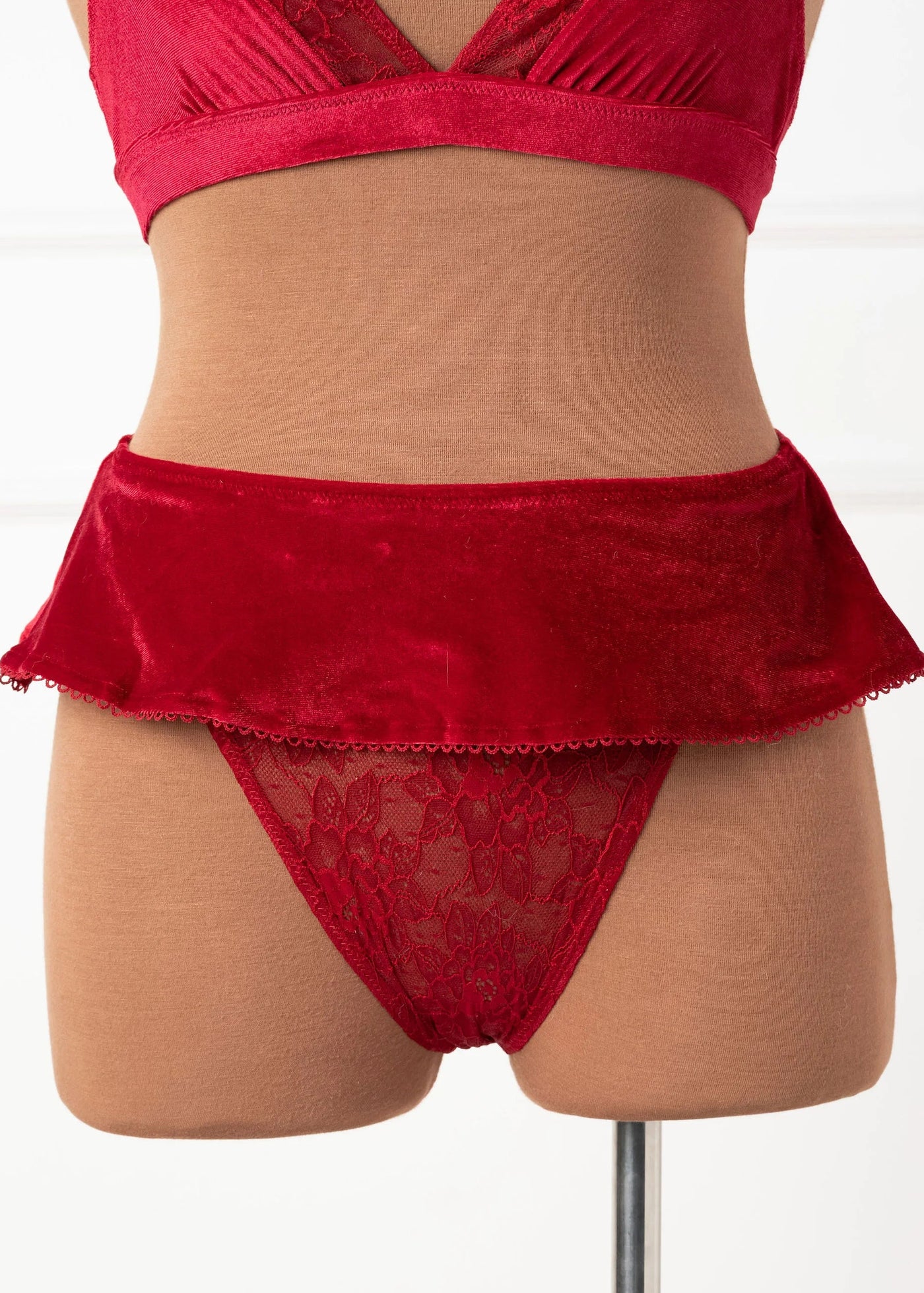 Velvet & Lace Cheeky Panty