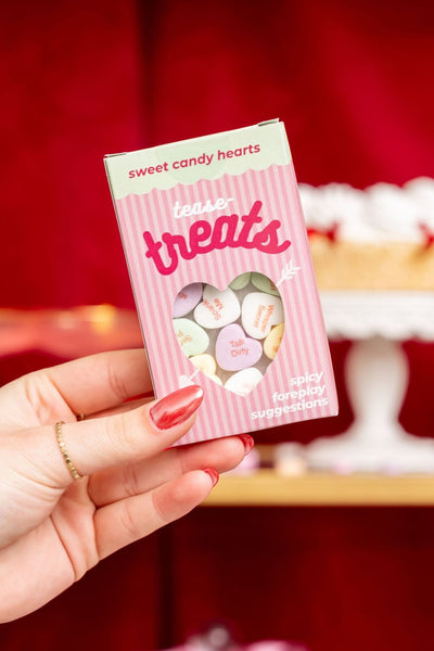 Tease Treats Foreplay Candy Hearts - Mentionables