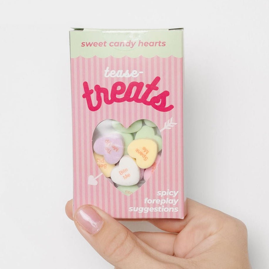 Tease Treats Foreplay Candy Hearts - Mentionables