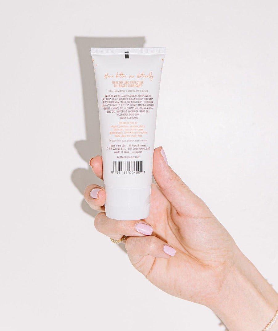 Coconu Oil Based Lube - Mentionables