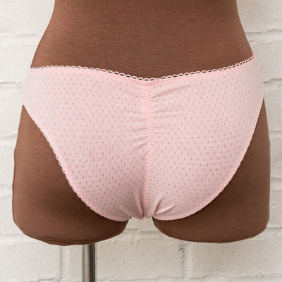 Pointelle Bikini Panty - Ballet Pink - Mentionables
